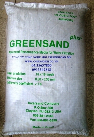 Vật liệu Greensand Plus - Brasil